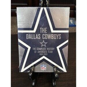 NFL Dallas Cowboys Team History (DVD, 2003, 2-Disc Set) Sealed & Never Opened